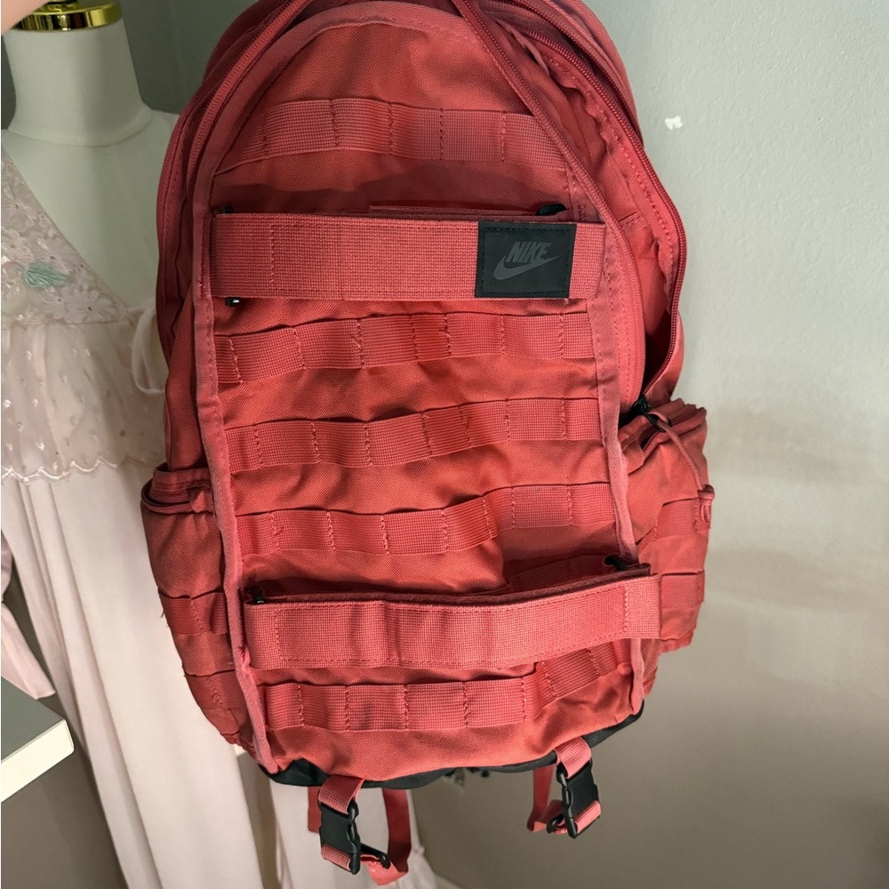 Nike Men's Backpack in Bold Red